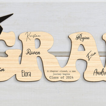 Intra απο ξύλο plywood Χρώμα wenge 3mm-4mm πάχος - Αποκοπή υ υπογραφής αποφοίτησης Δίασταση 20x20 cm INTRAFABR-107203354 - Image 1