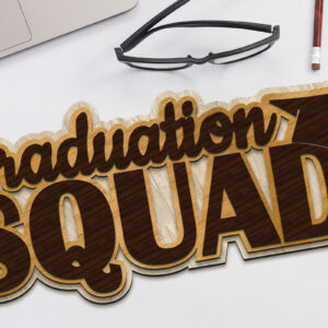 Intra απο ξύλο plywood  Χρώμα wenge 3mm-4mm πάχος - Διακοσμητικό πάνελ κοπής Graduation Squad Δίασταση 5x6 cm INTRAFABR-107203395