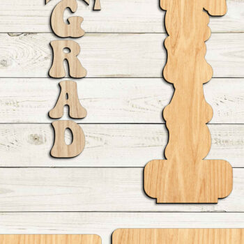 Intra απο ξύλο plywood Χρώμα wenge 3mm-4mm πάχος - Διακοσμητική πινακίδα αποφοίτησης Αποκοπή υ Δίασταση 30x20 cm INTRAFABR-116293737 - Image 2