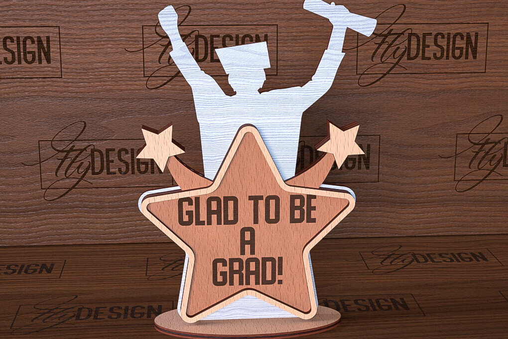 Intra απο ξύλο plywood  Χρώμα wenge 3mm-4mm πάχος - σταντ αποφοίτησης | Σχολείο Δίασταση 30x20 cm INTRAFABR-116294859