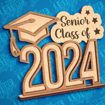 Intra απο ξύλο plywood  Χρώμα wenge 3mm-4mm πάχος - Graduation Stand |Σχέδιο Stand Δίασταση 30x20 cm INTRAFABR-116294617 - Image 5