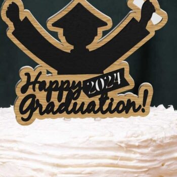 Intra απο ξύλο plywood  Χρώμα wenge 3mm-4mm πάχος - Graduation Toppers Set Templa Multilayer Δίασταση 6x10 cm INTRAFABR-116293546 - Image 2