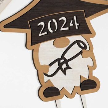 Intra απο ξύλο plywood  Χρώμα wenge 3mm-4mm πάχος - Graduation Toppers Set Templa Multilayer Δίασταση 6x10 cm INTRAFABR-116293546 - Image 4