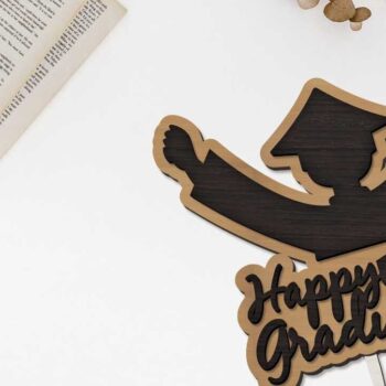 Intra απο ξύλο plywood  Χρώμα wenge 3mm-4mm πάχος - Graduation Toppers Set Templa Multilayer Δίασταση 6x10 cm INTRAFABR-116293546 - Image 5