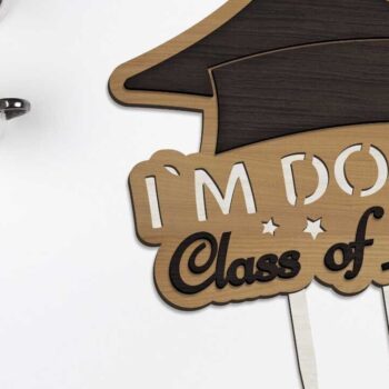 Intra απο ξύλο plywood  Χρώμα wenge 3mm-4mm πάχος - Graduation Toppers Set Templa Multilayer Δίασταση 6x10 cm INTRAFABR-116293546 - Image 10