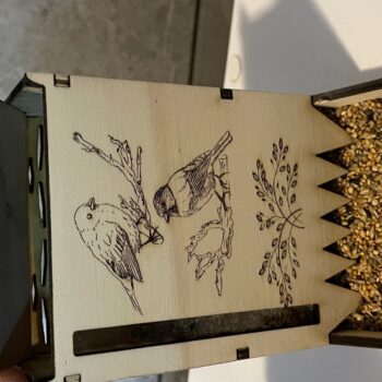 Intra απο ξύλο plywood  Χρώμα wenge 3mm-4mm πάχος - Grain Dispenser Special Back Mount 450g Δίασταση 20x20 cm INTRAFABR-94871382 - Image 3