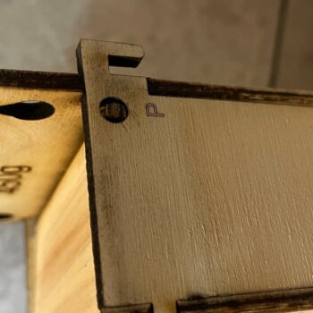 Intra απο ξύλο plywood  Χρώμα wenge 3mm-4mm πάχος - Grain Dispenser Special Back Mount 450g Δίασταση 20x20 cm INTRAFABR-94871382 - Image 5