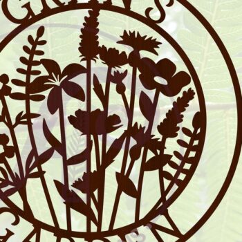 Intra απο ξύλο plywood  Χρώμα wenge 3mm-4mm πάχος - αποκοπής Sign Gran Garden Δίασταση 30x20 cm INTRAFABR-99521502 - Image 4