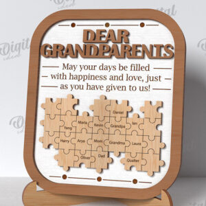 Intra απο ξύλο plywood  Χρώμα wenge 3mm-4mm πάχος - Παζλ Πλαίσιο Παζλ Κοπή Laser Δίασταση 20x25 cm INTRAFABR-118294241