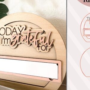 Intra απο ξύλο plywood  Χρώμα wenge 3mm-4mm πάχος - Πίνακας Ευγνωμοσύνης Δίασταση 40x50 cm INTRAFABR-98257115