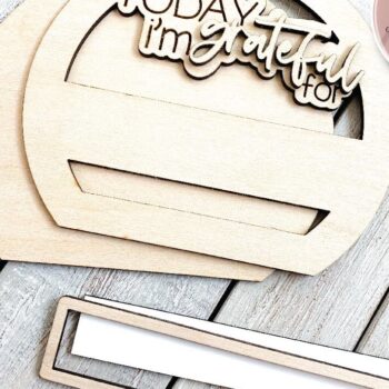 Intra απο ξύλο plywood Χρώμα wenge 3mm-4mm πάχος - Πίνακας Ευγνωμοσύνης Δίασταση 40x50 cm INTRAFABR-98257115 - Image 2