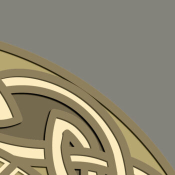 Intra απο ξύλο plywood  Χρώμα wenge 3mm-4mm πάχος - Multilayer /Cut Great Dane Dog Δίασταση 30x20 cm INTRAFABR-112552870 - Image 8