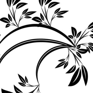 Intra απο ξύλο plywood  Χρώμα wenge 3mm-4mm πάχος - Υπέροχο καλοκαιρινό λουλουδάτο σχέδιο Δίασταση 20x20 cm INTRAFABR-62884871