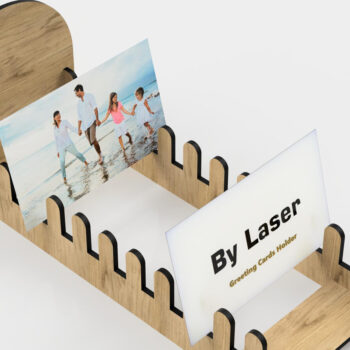 Intra απο ξύλο plywood  Χρώμα wenge 3mm-4mm πάχος - Βάση προβολής ευχετήριων καρτών Fi Δίασταση 10x15 cm INTRAFABR-119190029 - Image 7