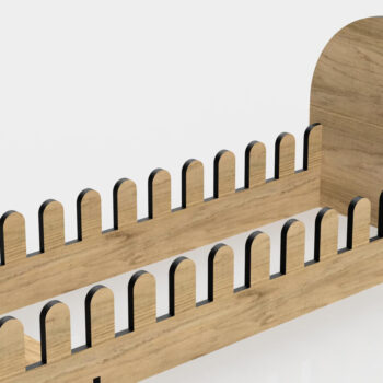 Intra απο ξύλο plywood  Χρώμα wenge 3mm-4mm πάχος - Βάση προβολής ευχετήριων καρτών Fi Δίασταση 10x15 cm INTRAFABR-119190029 - Image 9