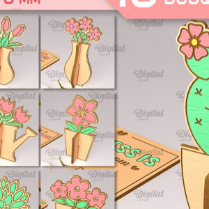 Intra απο ξύλο plywood  Χρώμα wenge 3mm-4mm πάχος - Δέσμη κοπής με λέιζερ ευχετήριων καρτών Δίασταση 10x15 cm INTRAFABR-33016934