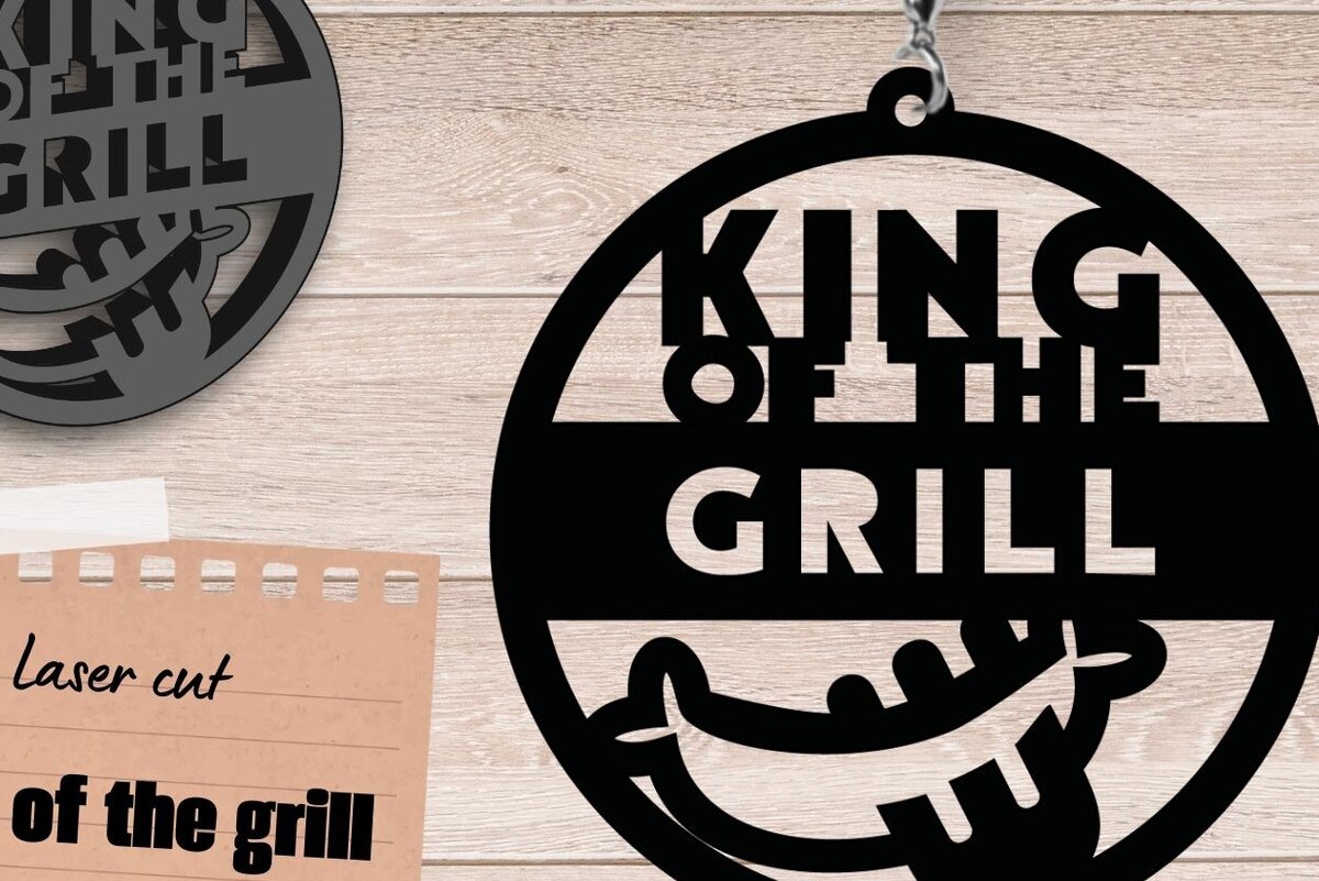 Intra απο ξύλο plywood  Χρώμα wenge 3mm-4mm πάχος - Μπρελόκ ψησταριάς, BBQ File Δίασταση 4x4 cm INTRAFABR-118592869