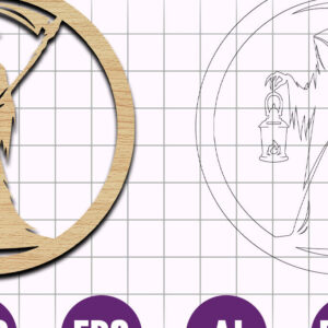 Intra απο ξύλο plywood  Χρώμα wenge 3mm-4mm πάχος - Grim Reaper Ornaments File Δίασταση 4x4 cm INTRAFABR-69561847