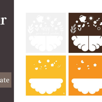 Intra απο ξύλο plywood  Χρώμα wenge 3mm-4mm πάχος - Grow Your Mind Garden Shadow Box Δίασταση 25x25 cm INTRAFABR-119190446 - Image 3