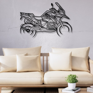 Intra απο ξύλο plywood  Χρώμα wenge 3mm-4mm πάχος - GS 1200 Motorcycle Silhouette Δίασταση 20x20 cm INTRAFABR-120573007