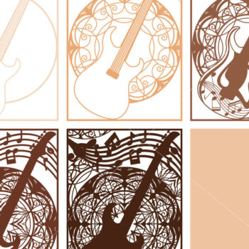 Intra απο ξύλο plywood Χρώμα wenge 3mm-4mm πάχος - με στρώματα κιθάρας για δώρο Δίασταση 15x22 cm INTRAFABR-75546139 - Image 6