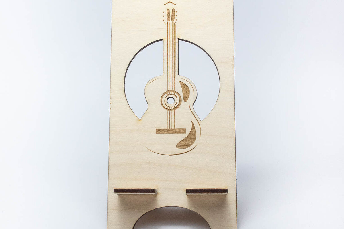 Intra απο ξύλο plywood  Χρώμα wenge 3mm-4mm πάχος - Βάση τηλεφώνου κιθάρας Δίασταση 20x20 cm INTRAFABR-28378484