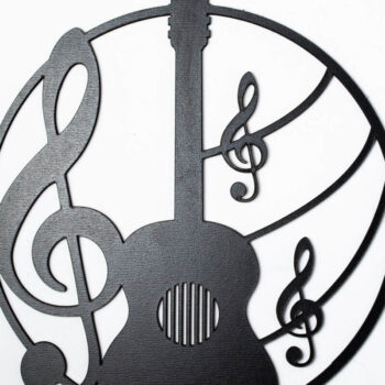 Intra απο ξύλο plywood Χρώμα wenge 3mm-4mm πάχος - Τέχνη τοίχου κιθάρας Δίασταση 6x6 cm INTRAFABR-70367675 - Image 1