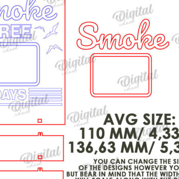 Intra απο ξύλο plywood  Χρώμα wenge 3mm-4mm πάχος - Συνήθεια αντίστροφη μέτρηση πλάκα κοπής με λέιζερ Δίασταση 30x20 cm INTRAFABR-102075911 - Image 2