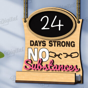 Intra απο ξύλο plywood  Χρώμα wenge 3mm-4mm πάχος - Συνήθεια αντίστροφη μέτρηση πλάκα κοπής με λέιζερ Δίασταση 30x20 cm INTRAFABR-9283949 - Image 1