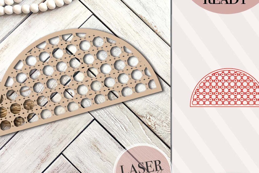 Intra απο ξύλο plywood  Χρώμα wenge 3mm-4mm πάχος - Πλαίσιο μισού κύκλου Δίασταση 20x25 cm INTRAFABR-123828582