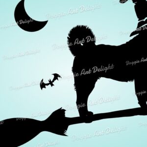 Intra απο ξύλο plywood  Χρώμα wenge 3mm-4mm πάχος - Halloween Akita Inu Spooky Dog Png Δίασταση 15x15 cm INTRAFABR-15295153