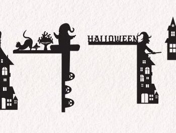 Intra απο ξύλο plywood  Χρώμα wenge 3mm-4mm πάχος - Γωνιακό σετ αποκριών και χριστουγεννιάτικων πορτών Δίασταση 15x15 cm INTRAFABR-17252245 - Image 5