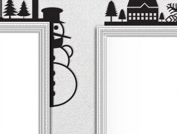 Intra απο ξύλο plywood  Χρώμα wenge 3mm-4mm πάχος - Γωνιακό σετ αποκριών και χριστουγεννιάτικων πορτών Δίασταση 15x15 cm INTRAFABR-17252245 - Image 11