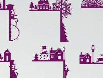 Intra απο ξύλο plywood  Χρώμα wenge 3mm-4mm πάχος - Γωνιακό σετ αποκριών και χριστουγεννιάτικων πορτών Δίασταση 15x15 cm INTRAFABR-17252245 - Image 13