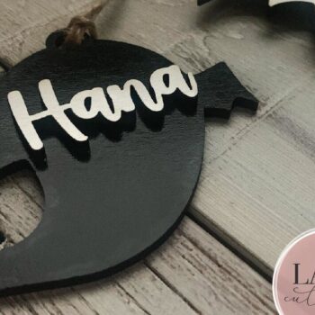 Intra απο ξύλο plywood Χρώμα wenge 3mm-4mm πάχος - Ετικέτες τσάντα αποκριών Laser Δίασταση 15x15 cm INTRAFABR-16074031 - Image 5