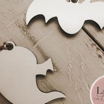 Intra απο ξύλο plywood Χρώμα wenge 3mm-4mm πάχος - Ετικέτες τσάντα αποκριών Laser Δίασταση 15x15 cm INTRAFABR-16074031 - Image 6