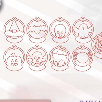 Intra απο ξύλο plywood Χρώμα wenge 3mm-4mm πάχος - Ετικέτες τσάντα αποκριών Στρογγυλό λέιζερ Δίασταση 15x15 cm INTRAFABR-16839142 - Image 2