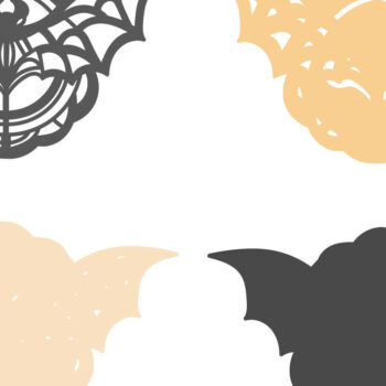 Intra απο ξύλο plywood  Χρώμα wenge 3mm-4mm πάχος - Halloween Bat 3D Layered/Bat Cut Δίασταση 15x15 cm INTRAFABR-20538298 - Image 2