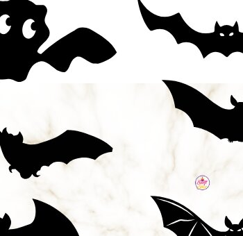 Intra απο ξύλο plywood  Χρώμα wenge 3mm-4mm πάχος - Πακέτο αποκριών νυχτερίδων Δίασταση 15x15 cm INTRAFABR-15699001 - Image 1