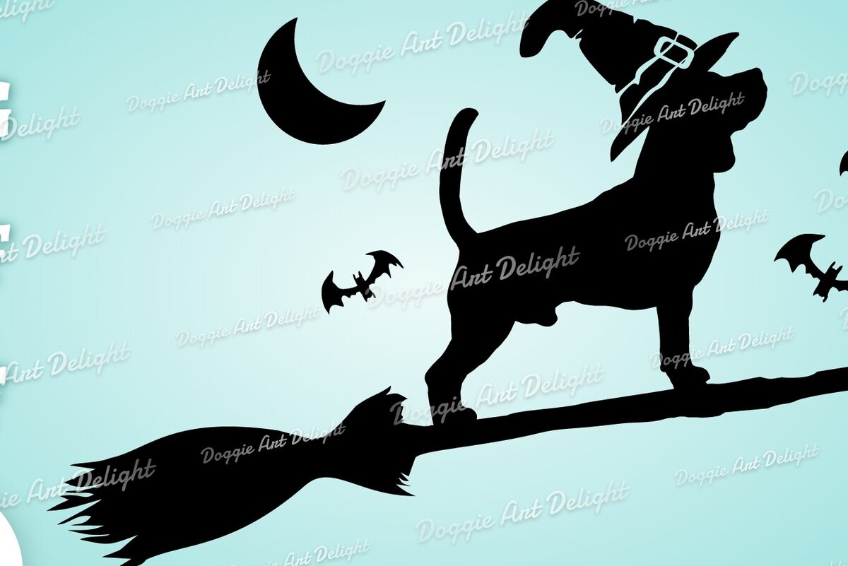 Intra απο ξύλο plywood  Χρώμα wenge 3mm-4mm πάχος - Halloween Beagle Spooky Dog Png Dxf Δίασταση 15x15 cm INTRAFABR-22478484