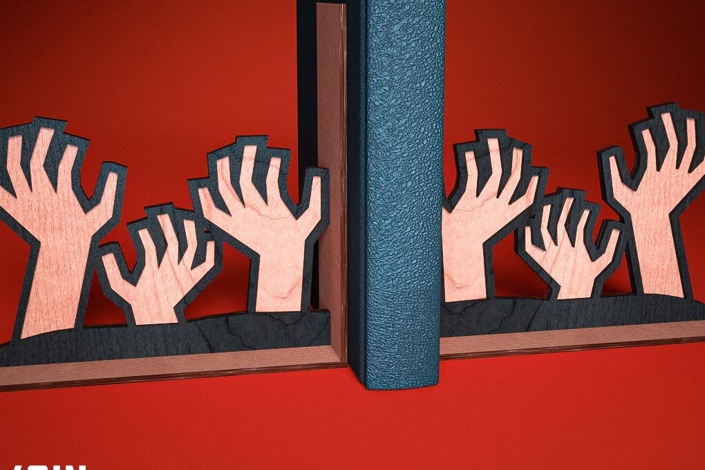 Intra απο ξύλο plywood  Χρώμα wenge 3mm-4mm πάχος - Halloween Bookend Δίασταση 15x15 cm INTRAFABR-16810188