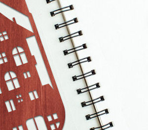 Intra απο ξύλο plywood  Χρώμα wenge 3mm-4mm πάχος - Απόκριες σελιδοδείκτης Design Δίασταση 4x4 cm INTRAFABR-15638945