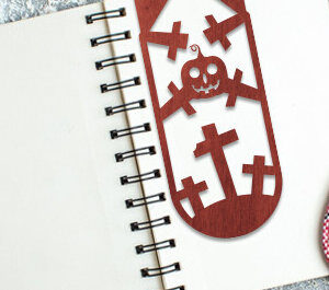 Intra απο ξύλο plywood  Χρώμα wenge 3mm-4mm πάχος - Απόκριες σελιδοδείκτης Design Δίασταση 4x4 cm INTRAFABR-15729671