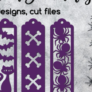 Intra απο ξύλο plywood  Χρώμα wenge 3mm-4mm πάχος - Απόκριες σελιδοδείκτες Papercut Δίασταση 15x15 cm INTRAFABR-14555100