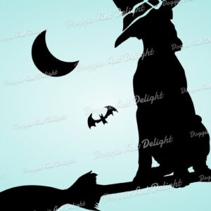 Intra απο ξύλο plywood  Χρώμα wenge 3mm-4mm πάχος - Halloween Boxer Spooky Dog Png Dxf Δίασταση 15x15 cm INTRAFABR-14861731