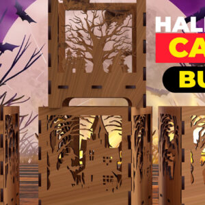 Intra απο ξύλο plywood  Χρώμα wenge 3mm-4mm πάχος - Δέσμη κοπής με λέιζερ για αποκριάτικο κερί Δίασταση 4x4 cm INTRAFABR-15271405