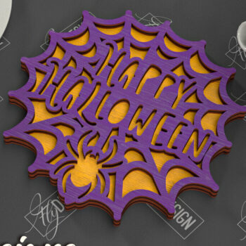 Intra απο ξύλο plywood Χρώμα wenge 3mm-4mm πάχος - Σουβέρ αποκριών | Κύπελλο σουβέρ πρότυπο Δίασταση 15x15 cm INTRAFABR-115805938 - Image 1