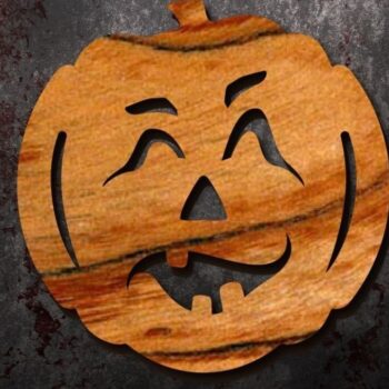 Intra απο ξύλο plywood Χρώμα wenge 3mm-4mm πάχος - Αρχεία αποκοπής με λέιζερ Halloween Coasters Δίασταση 10x8 cm INTRAFABR-22991239 - Image 3