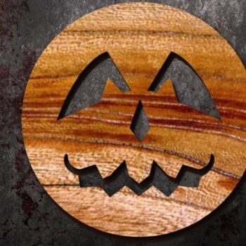 Intra απο ξύλο plywood Χρώμα wenge 3mm-4mm πάχος - Αρχεία αποκοπής με λέιζερ Halloween Coasters Δίασταση 10x8 cm INTRAFABR-22991239 - Image 8