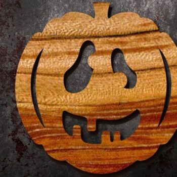 Intra απο ξύλο plywood Χρώμα wenge 3mm-4mm πάχος - Αρχεία αποκοπής με λέιζερ Halloween Coasters Δίασταση 10x8 cm INTRAFABR-22991239 - Image 10